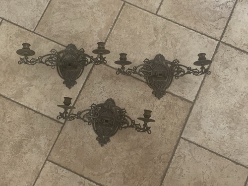 Antike kerzen wandhalter - wandhalter, 3