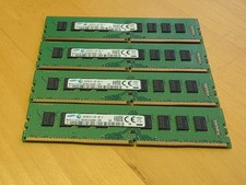 32GB (4x8GB) Samsung DDR4 RAM