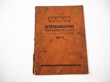 Original MWM KD12 E Z