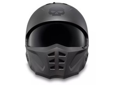Harley-Davidson Helm Pilot II 2 in 1 Skull Grey