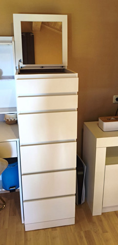 Ikea malm kommode weiß - malm,