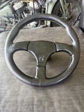 org. ATIWE Typ32 Lenkrad Porsche 944 911 924 incl. Pralltopf 36cm Lederlenkrad