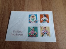 Ersttagsbrief Sorbische Trachten mit DDR 1668 - 1671