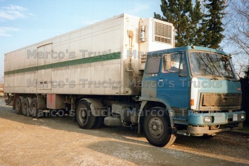 Lkw foto kühlsattelauflieger - lkw,