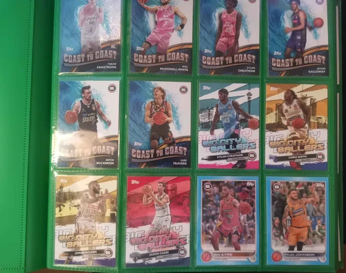 Topps basketball karten binder - topps,