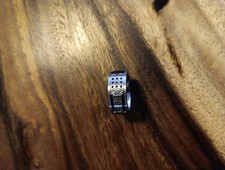 Fossil Ring Edelstahl 19mm