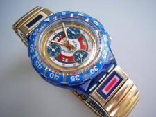 SWATCH MIDI-AQUA-CHRONO-FLEX