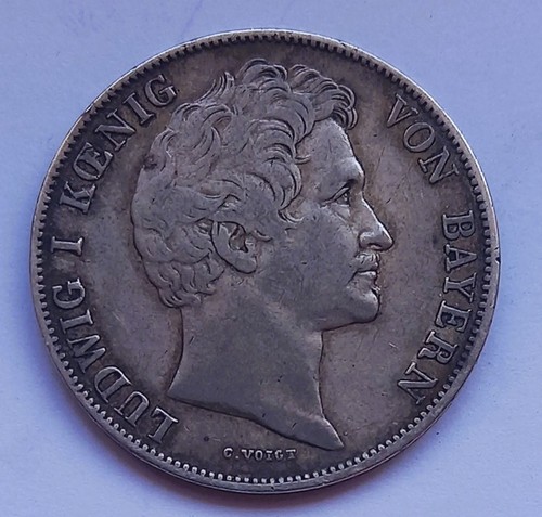 Bayern gulden 1842 silber - gulden,