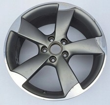 1x Alufelge 18 Zoll 7.5" 5x112 54ET Matt Graphit 8P0601025BS Audi Mg Rim Wheel