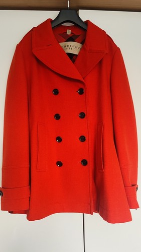 Burberry brit coat navy size - navy,