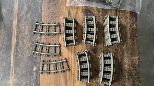 Lego eisenbahn schienen - lego, kurven