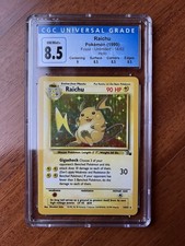 Raichu Holo 14/62 Set Fossil