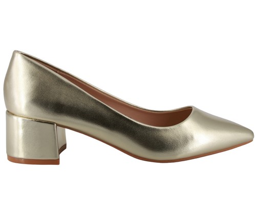Pumps mit niedrigem - niedrigem, absatz