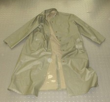 Abako Jacke oliv Regenmantel PVC PU 1964 Friesennerz Abeko Schweizer Armee