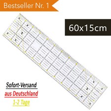 Schneiderlineal 60 x 15 cm