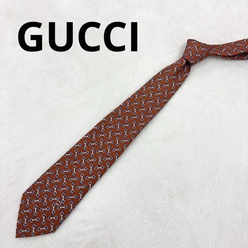 Gucci horsebit muster krawatte - muster,