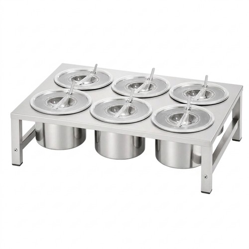 Saucenstation mit fächern - saucenstation, 6