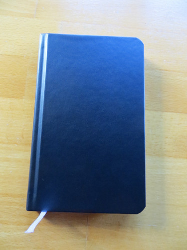 Schwarzes notizbuch din - notizbuch,