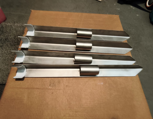 Robuste edelstahl - 2x,