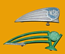 Fahrrad Steuerkopfschilder NSU