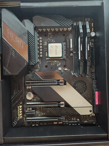 Amd ryzen 3900x asus rog - amd, 9