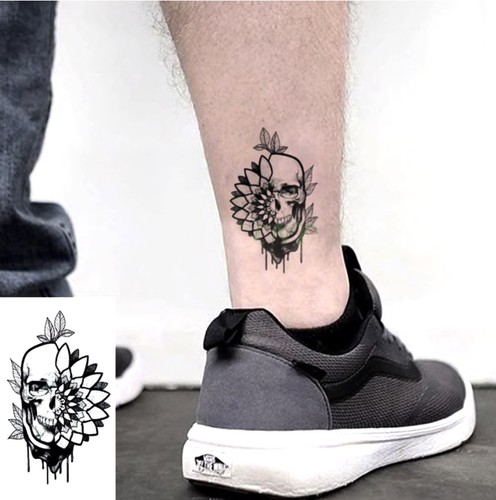 Temporäres tattoo skull - tattoo, death