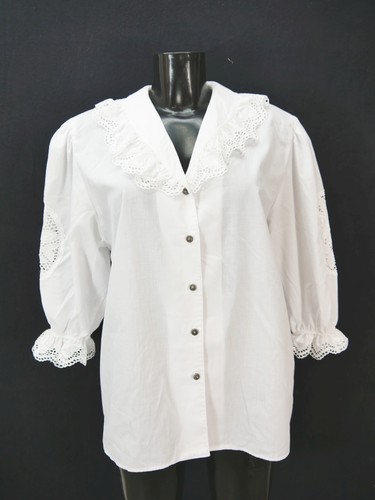 Vintage trachtenbluse - gr.38,