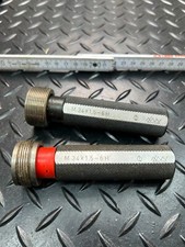 LMW Gewindelehrdorn M 34 x 1,5 - 6H Gut/Ausschuss Gewinde Lehrdorn Feingewinde