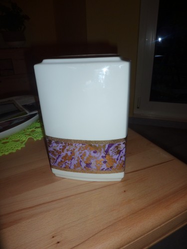 Moderne porzellan vase - porzellan, gerold