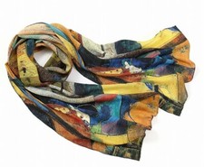 Prettystern Damen SeidenSchal