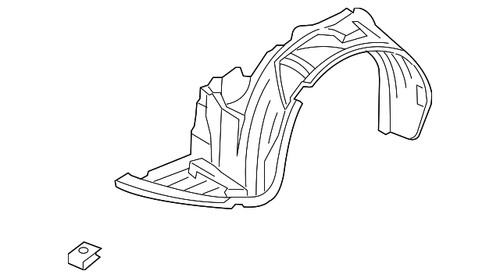 Genuine honda fender - genuine,
