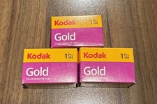 3x Kodak Gold 200 35mm Color