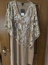 ULLA POPKEN Kleid Creme