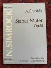 Noten Stabat Mater Op.58 A. Dvorak