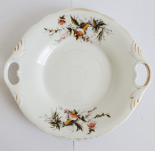 Vintage KPM Teller mit Blumenmuster, Servierteller