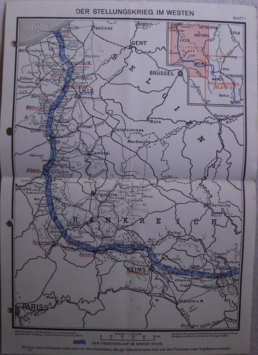 Landkarte kriegskarte der - landkarte, kriegskarte,