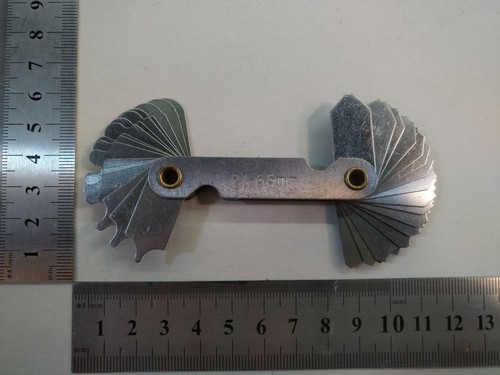 Radienlehre 5 mm - r1,