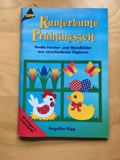 Bastelbuch Vorlagen Fensterbilder Frühling Basteln Kreativ Deko Papier