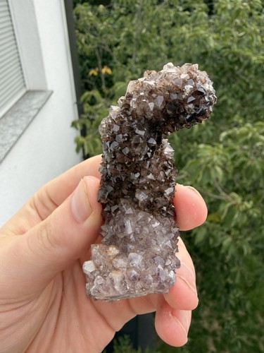 Amethyst stalaktit rauchquarz - amethyst,