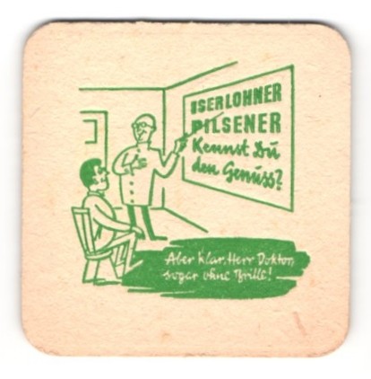 Bierdeckel iserlohn - bierdeckel,