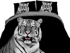 3D Bettwäsche Set – Weißer