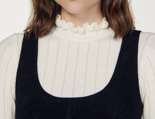 Sandro paris damen - damen, kleid