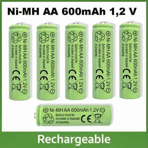 Nimh 600 mah 2 - aa,
