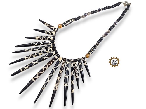 Ethno halskette tribal - halskette,