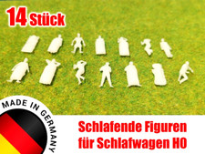 14x schlafende Figuren 1:87