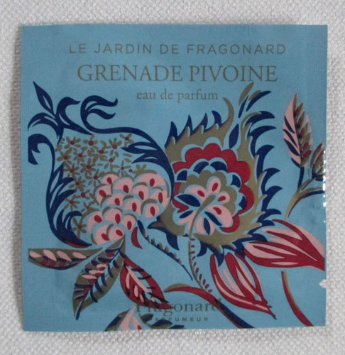 Grenade pivoine fragonard eau - fragonard,