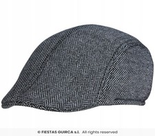 Grauer Schiebermütze Herren