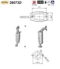 ✅ Katalysator Mitsubishi