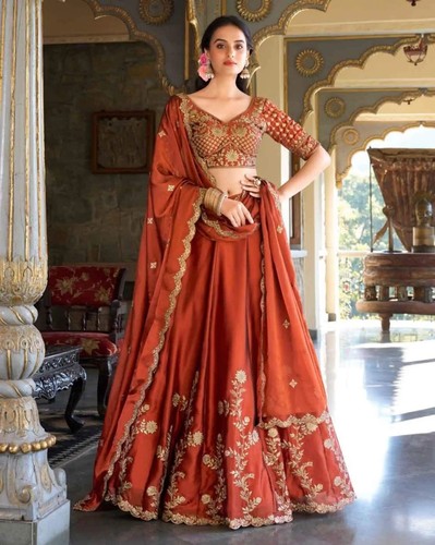 Lehenga choli indien frau rust - lehenga,