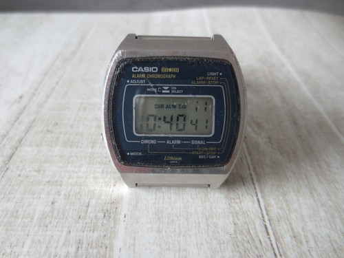 Casio alarm chronograph - casio,